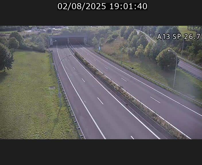 Traffic live webcam Luxembourg Frisange - A13 direction Luxembourg-ville - BK 26.7