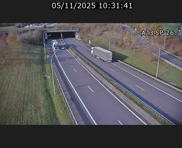 <h2>Traffic live webcam Luxembourg Frisange - A13 direction Luxembourg-ville - BK 26.7</h2>