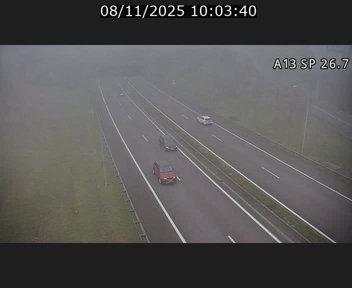 <h2>Traffic live webcam Luxembourg Frisange - A13 direction Luxembourg-ville - BK 26.7</h2>