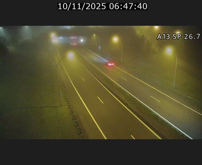 Traffic live webcam Luxembourg Frisange - A13 direction Luxembourg-ville - BK 26.7
