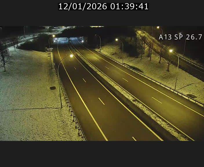 Traffic live webcam Luxembourg Frisange - A13 direction Luxembourg-ville - BK 26.7