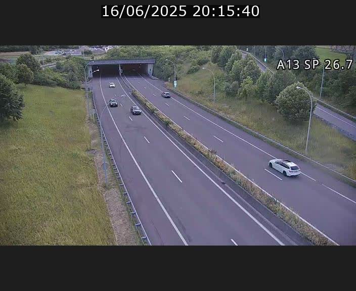 Traffic live webcam Luxembourg Frisange - A13 direction Luxembourg-ville - BK 26.7