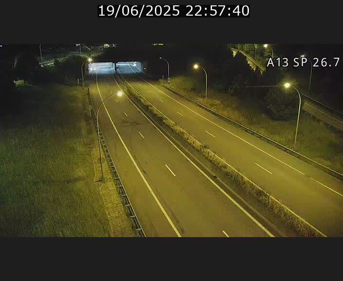Traffic live webcam Luxembourg Frisange - A13 direction Luxembourg-ville - BK 26.7