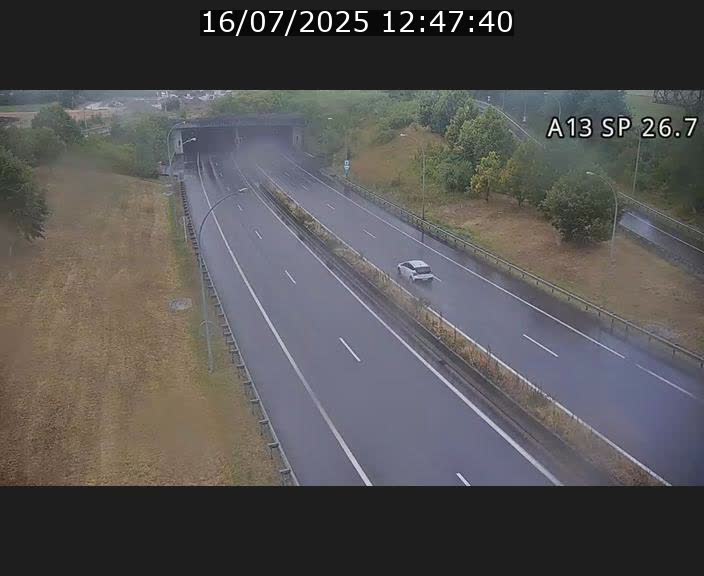 Traffic live webcam Luxembourg Frisange - A13 direction Luxembourg-ville - BK 26.7