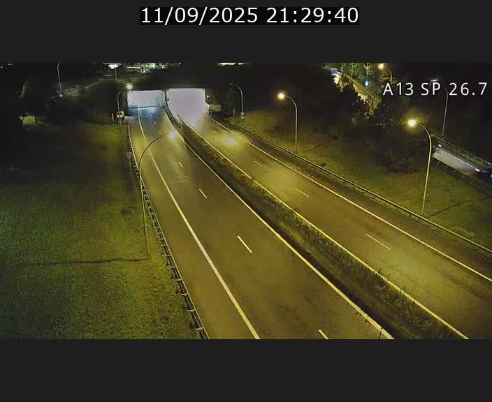 Traffic live webcam Luxembourg Frisange - A13 direction Luxembourg-ville - BK 26.7