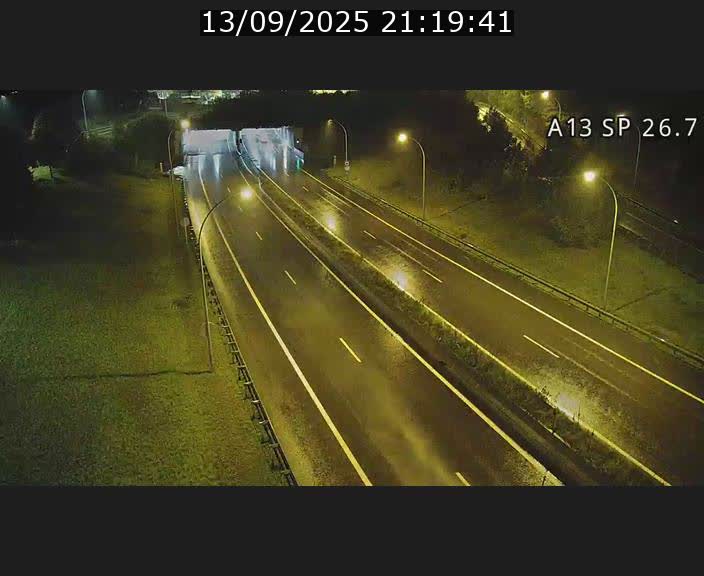 Traffic live webcam Luxembourg Frisange - A13 direction Luxembourg-ville - BK 26.7