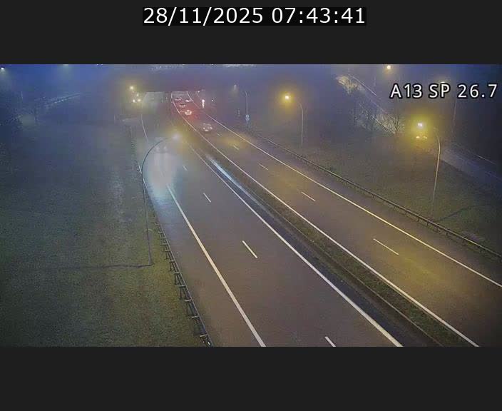 <h2>Traffic live webcam Luxembourg Frisange - A13 direction Luxembourg-ville - BK 26.7</h2>