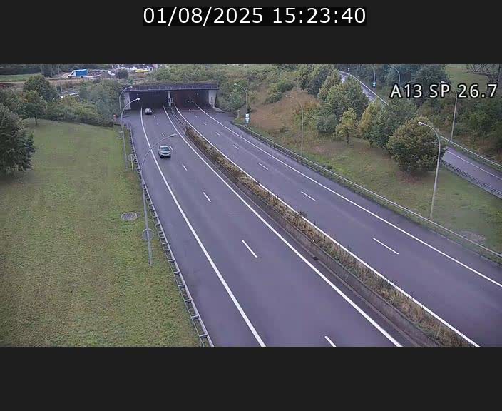 <h2>Traffic live webcam Luxembourg Frisange - A13 direction Luxembourg-ville - BK 26.7</h2>