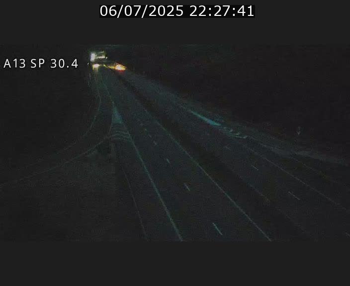 Traffic live webcam Luxembourg Altwies - A13 direction Luxembourg-ville - BK 30.4