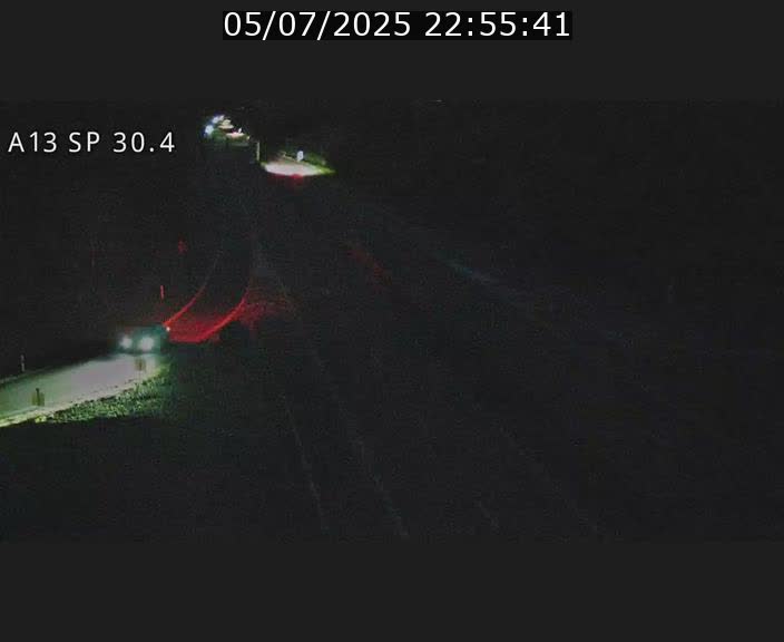 Traffic live webcam Luxembourg Altwies - A13 direction Luxembourg-ville - BK 30.4