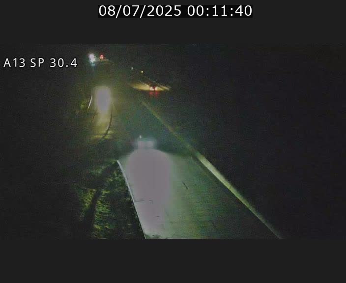 Traffic live webcam Luxembourg Altwies - A13 direction Luxembourg-ville - BK 30.4