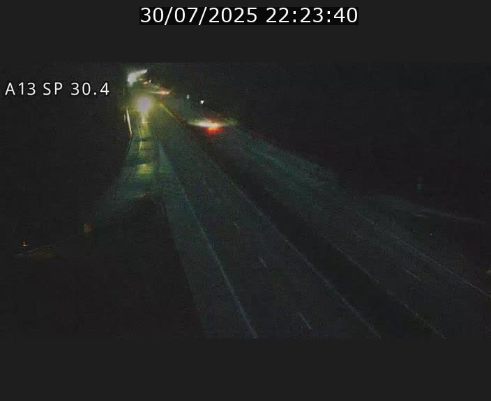 Traffic live webcam Luxembourg Altwies - A13 direction Luxembourg-ville - BK 30.4