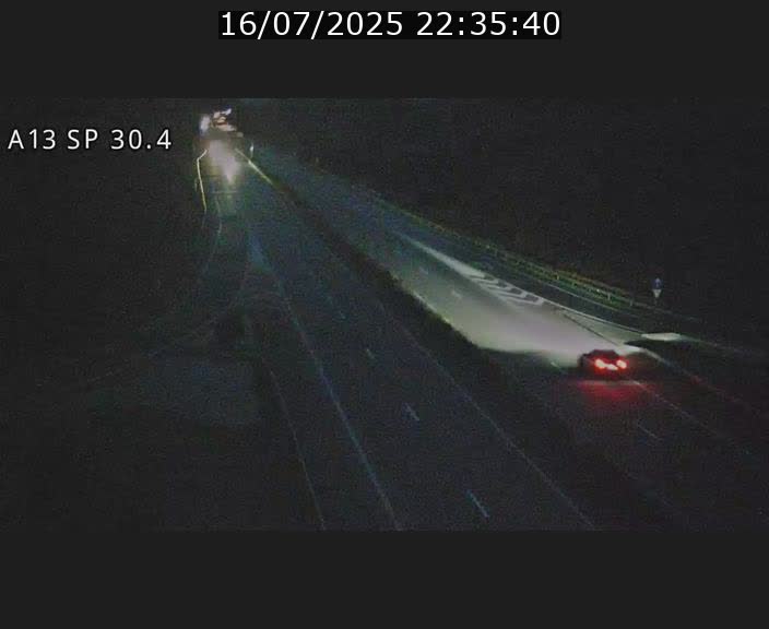 Traffic live webcam Luxembourg Altwies - A13 direction Luxembourg-ville - BK 30.4
