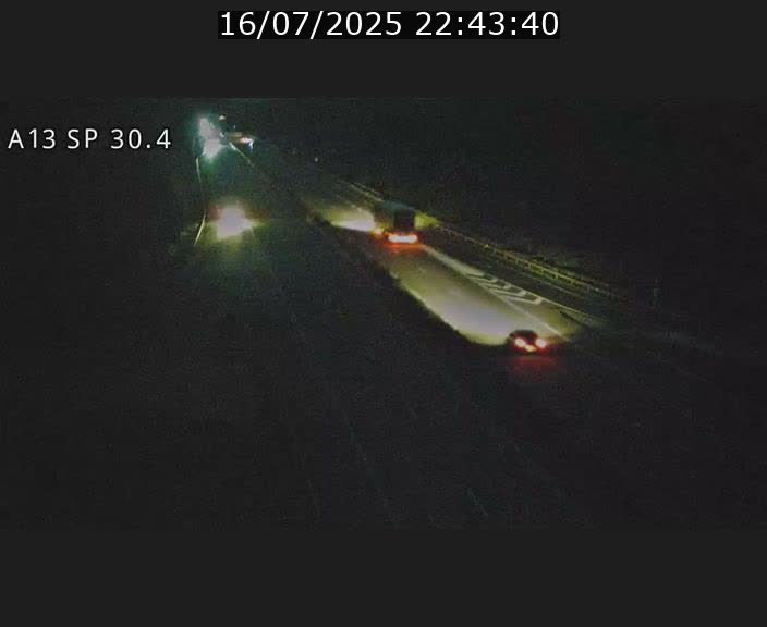 Traffic live webcam Luxembourg Altwies - A13 direction Luxembourg-ville - BK 30.4