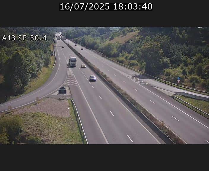Traffic live webcam Luxembourg Altwies - A13 direction Luxembourg-ville - BK 30.4