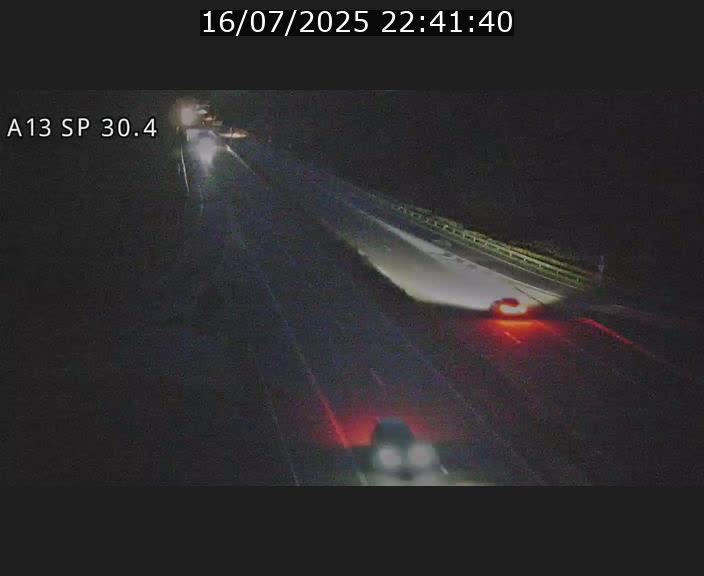 Traffic live webcam Luxembourg Altwies - A13 direction Luxembourg-ville - BK 30.4