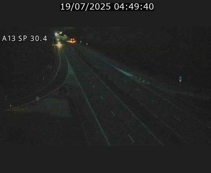 Traffic live webcam Luxembourg Altwies - A13 direction Luxembourg-ville - BK 30.4