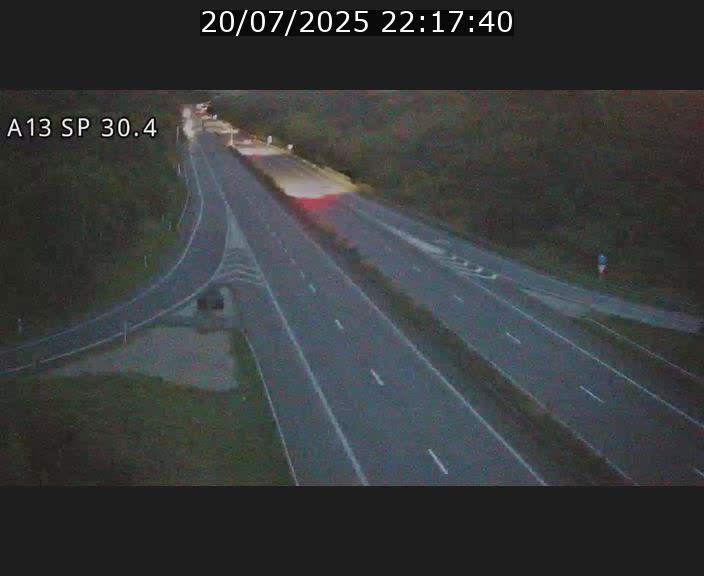 Traffic live webcam Luxembourg Altwies - A13 direction Luxembourg-ville - BK 30.4