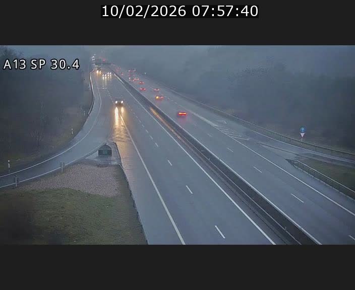 Traffic live webcam Luxembourg Altwies - A13 direction Luxembourg-ville - BK 30.4