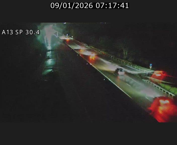 Traffic live webcam Luxembourg Altwies - A13 direction Luxembourg-ville - BK 30.4