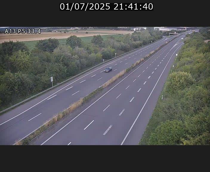 <h2>Webcam trafic sur A13 à hauteur de Mondorf-les-Bains en direction d'Altwies</h2>