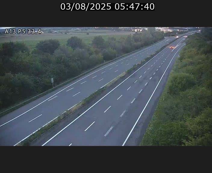 <h2>Webcam trafic sur A13 à hauteur de Mondorf-les-Bains en direction d'Altwies</h2>