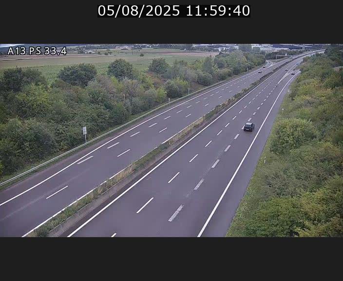 <h2>Webcam trafic sur A13 à hauteur de Mondorf-les-Bains en direction d'Altwies</h2>