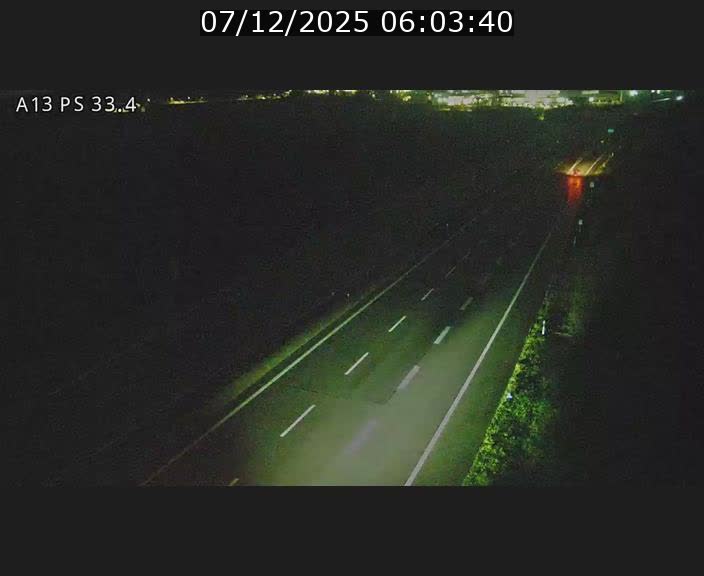 Webcam trafic sur A13 à hauteur de Mondorf-les-Bains en direction d'Altwies