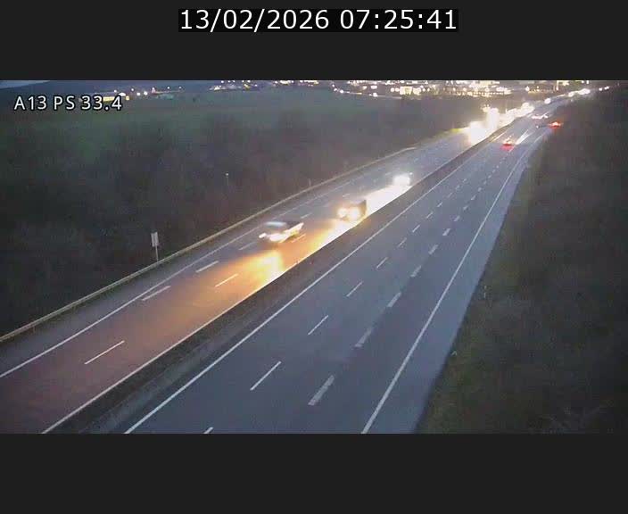 <h2>Webcam trafic sur A13 à hauteur de Mondorf-les-Bains en direction d'Altwies</h2>