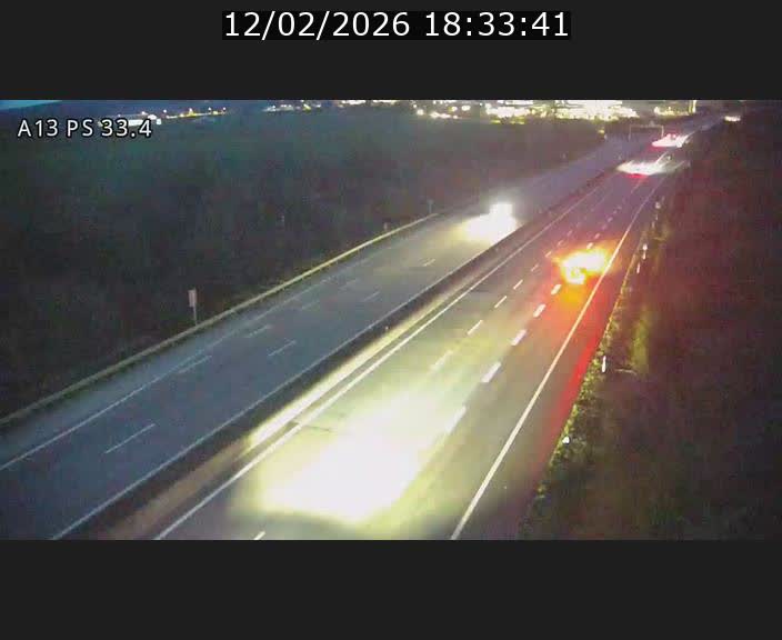<h2>Webcam trafic sur A13 à hauteur de Mondorf-les-Bains en direction d'Altwies</h2>