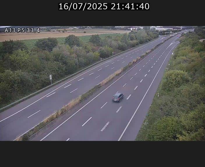 <h2>Webcam trafic sur A13 à hauteur de Mondorf-les-Bains en direction d'Altwies</h2>
