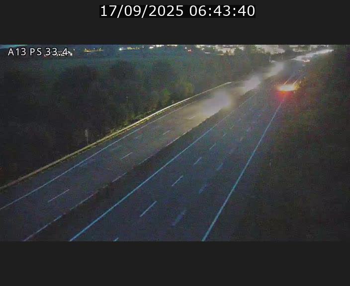 <h2>Webcam trafic sur A13 à hauteur de Mondorf-les-Bains en direction d'Altwies</h2>
