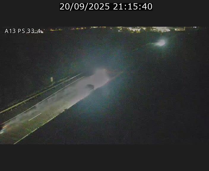 Webcam trafic sur A13 à hauteur de Mondorf-les-Bains en direction d'Altwies