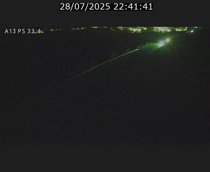 Webcam trafic sur A13 à hauteur de Mondorf-les-Bains en direction d'Altwies