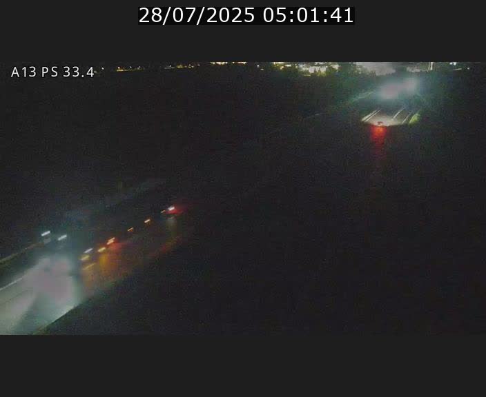 Webcam trafic sur A13 à hauteur de Mondorf-les-Bains en direction d'Altwies