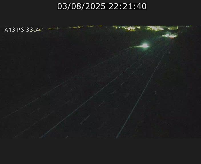 Webcam trafic sur A13 à hauteur de Mondorf-les-Bains en direction d'Altwies