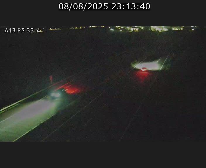 Webcam trafic sur A13 à hauteur de Mondorf-les-Bains en direction d'Altwies
