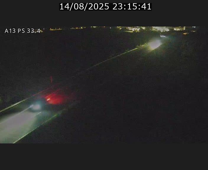 Webcam trafic sur A13 à hauteur de Mondorf-les-Bains en direction d'Altwies