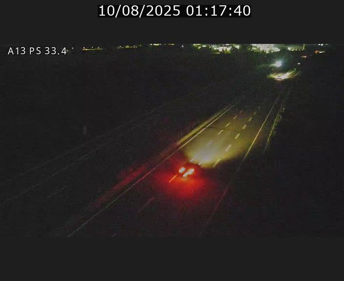 Webcam trafic sur A13 à hauteur de Mondorf-les-Bains en direction d'Altwies