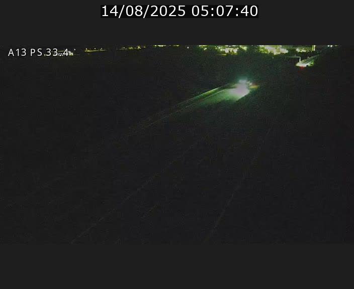 Webcam trafic sur A13 à hauteur de Mondorf-les-Bains en direction d'Altwies
