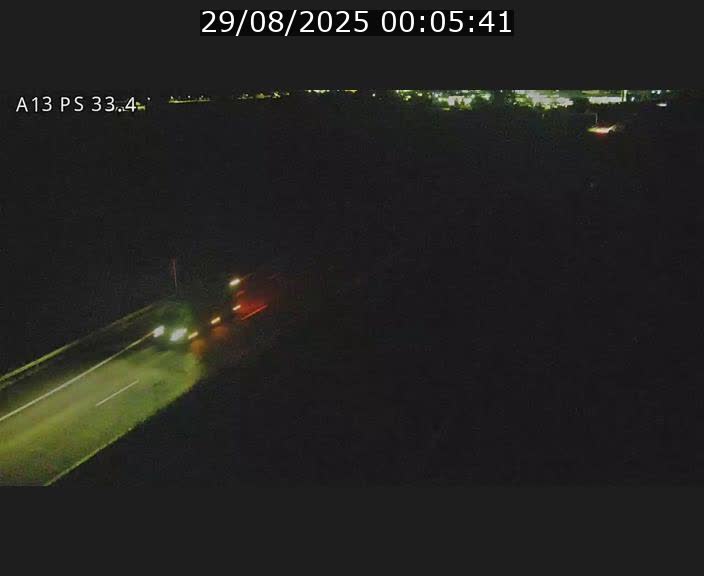 Webcam trafic sur A13 à hauteur de Mondorf-les-Bains en direction d'Altwies
