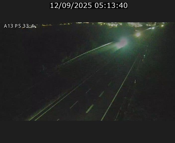 Webcam trafic sur A13 à hauteur de Mondorf-les-Bains en direction d'Altwies