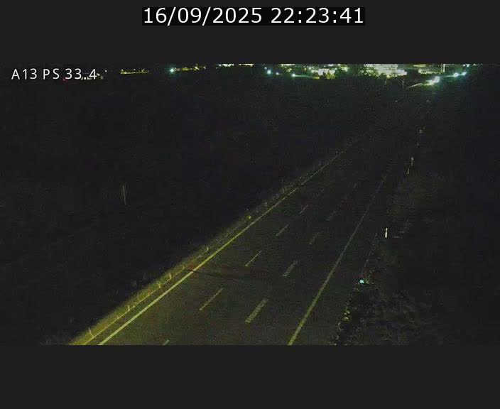 Webcam trafic sur A13 à hauteur de Mondorf-les-Bains en direction d'Altwies