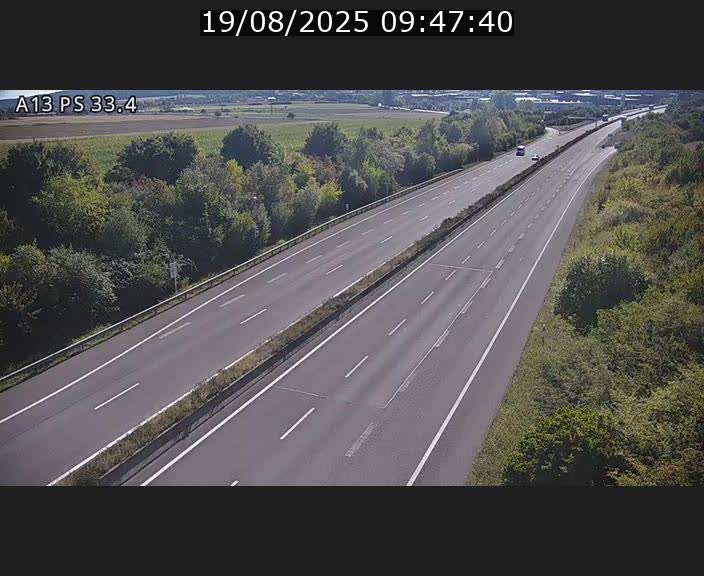 <h2>Webcam trafic sur A13 à hauteur de Mondorf-les-Bains en direction d'Altwies</h2>