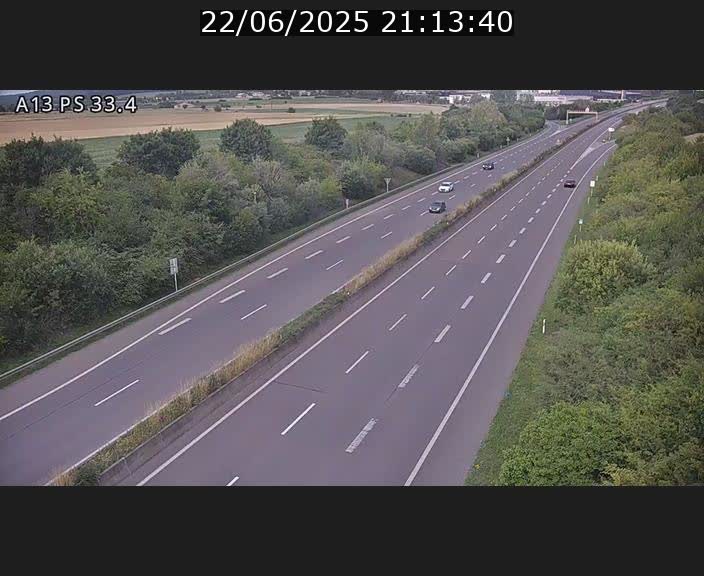<h2>Webcam trafic sur A13 à hauteur de Mondorf-les-Bains en direction d'Altwies</h2>