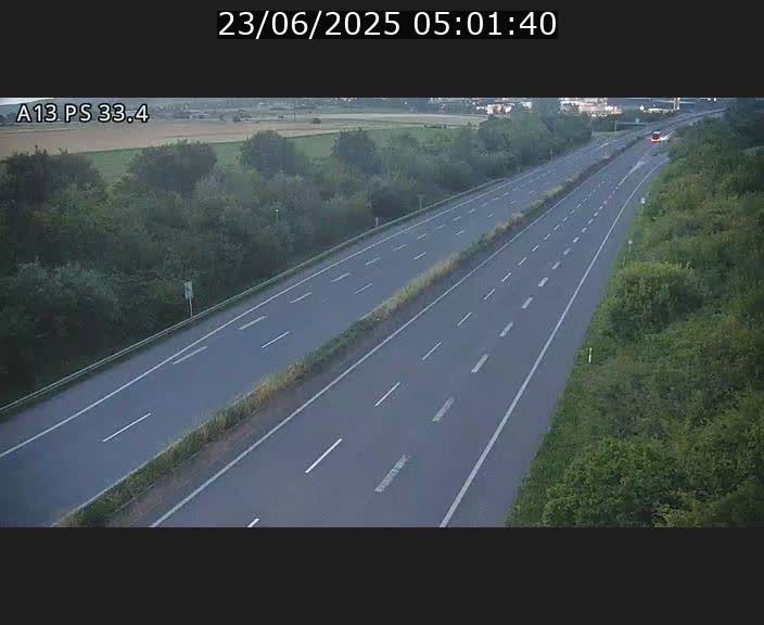 <h2>Webcam trafic sur A13 à hauteur de Mondorf-les-Bains en direction d'Altwies</h2>