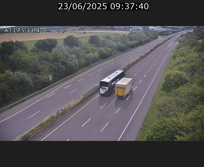 <h2>Webcam trafic sur A13 à hauteur de Mondorf-les-Bains en direction d'Altwies</h2>