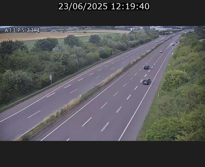 <h2>Webcam trafic sur A13 à hauteur de Mondorf-les-Bains en direction d'Altwies</h2>
