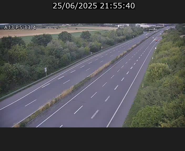 <h2>Webcam trafic sur A13 à hauteur de Mondorf-les-Bains en direction d'Altwies</h2>