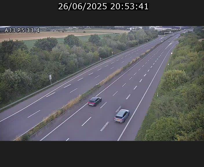 <h2>Webcam trafic sur A13 à hauteur de Mondorf-les-Bains en direction d'Altwies</h2>